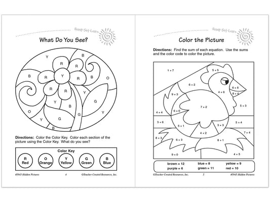Hidden Pictures Workbook - Gr. 1-2 - US 1332
