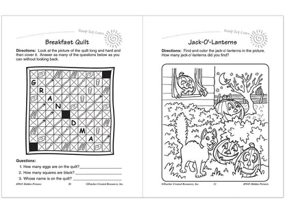 Hidden Pictures Workbook - Gr. 1-2 - US 1332