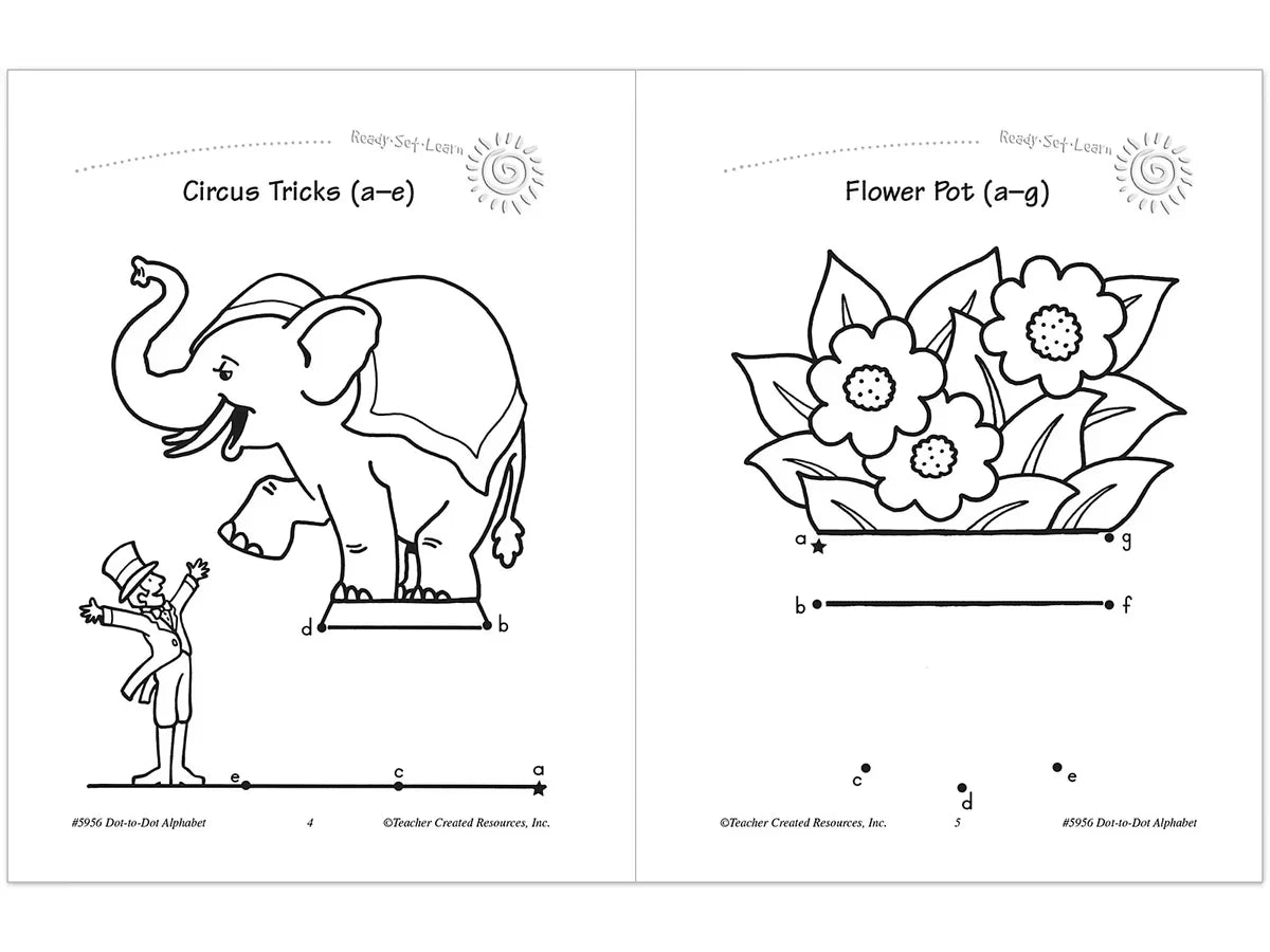 Dot-To-Dot Alphabet Workbook - US 5264