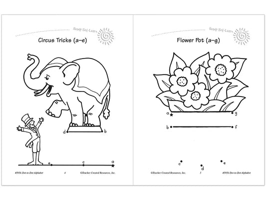 Dot-To-Dot Alphabet Workbook - US 5264
