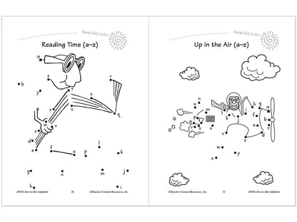Dot-To-Dot Alphabet Workbook - US 5264