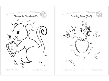 Dot-To-Dot Alphabet Workbook - US 5264