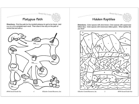 Second-Grade Fun Workbook - US 7854