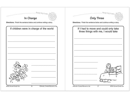 Second-Grade Fun Workbook - US 7854