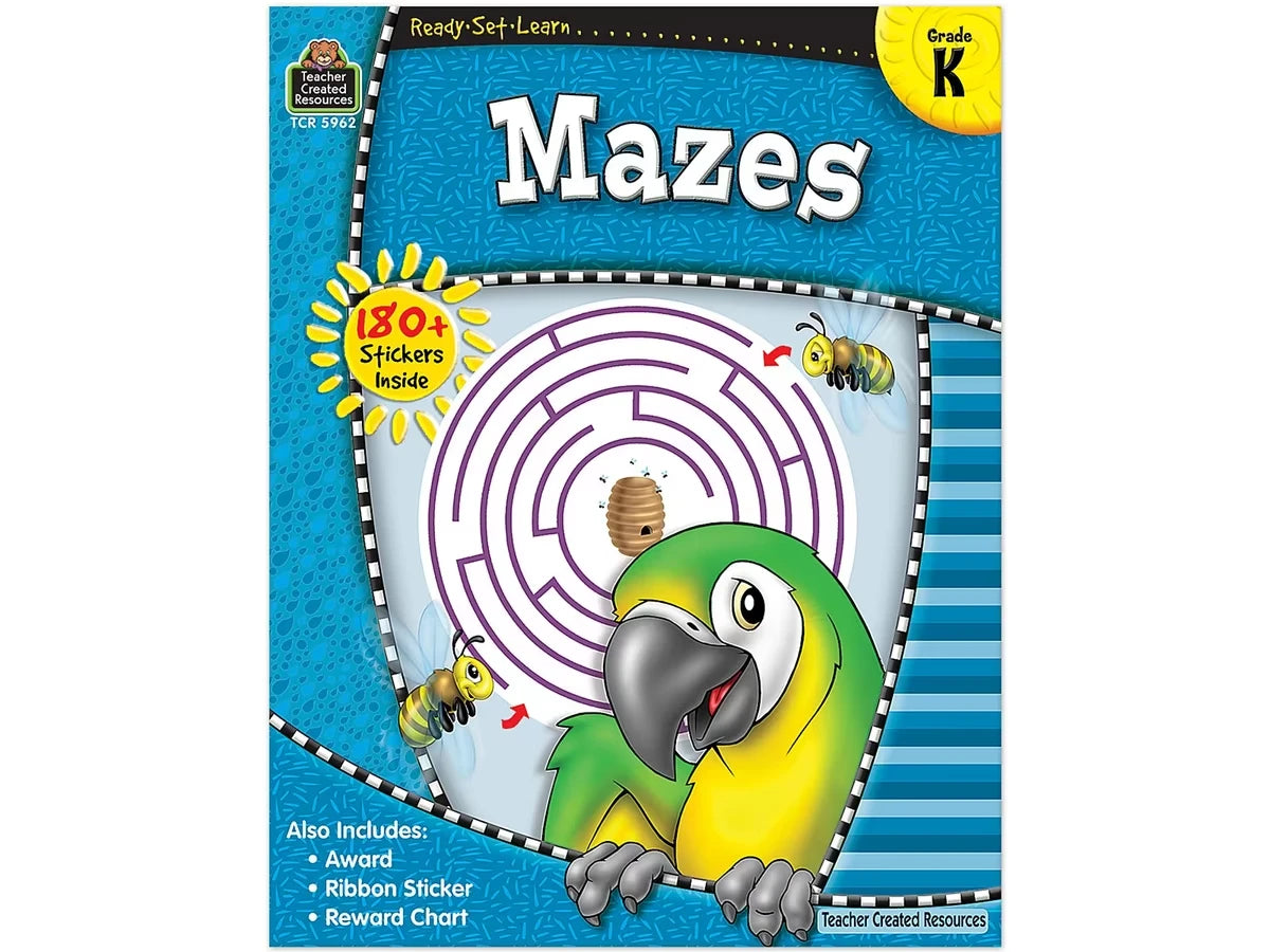Mazes Workbook - Kindergarten - US 9983