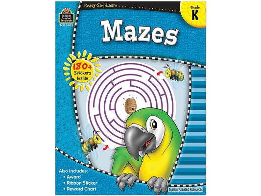 Mazes Workbook - Kindergarten - US 9983