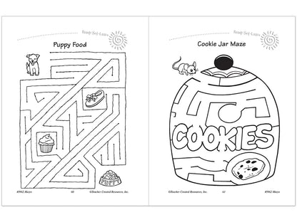 Mazes Workbook - Kindergarten - US 9983