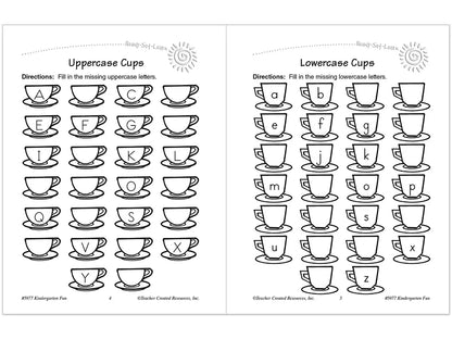 Kindergarten Fun Workbook - US 5415