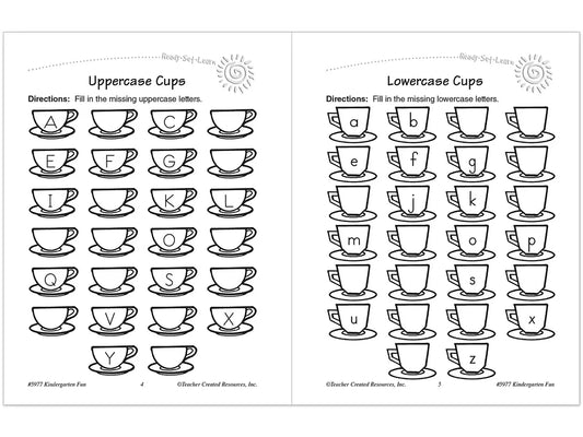 Kindergarten Fun Workbook - US 5415