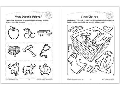 Kindergarten Fun Workbook - US 5415