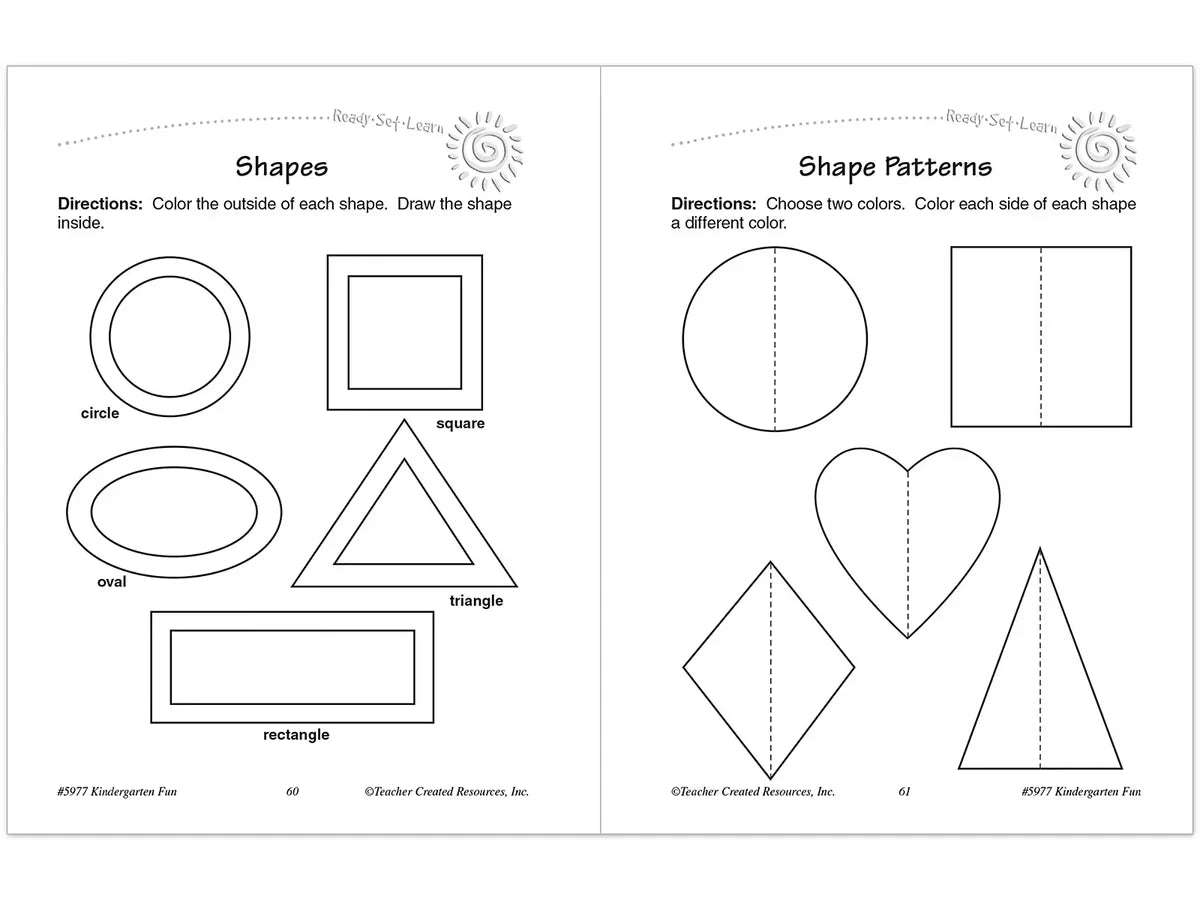 Kindergarten Fun Workbook - US 5415