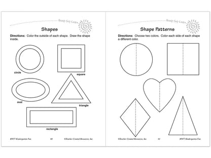 Kindergarten Fun Workbook - US 5415