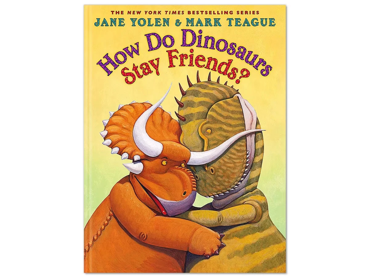 How Do Dinosaurs Stay Friends? Hardcover Book - US 9024