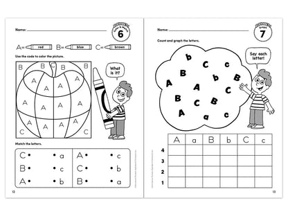 Alphabet Little Learner Packets Workbook - US 9854