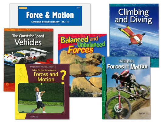 Force & Motion Book Library - Gr. 4-6 - US 8741
