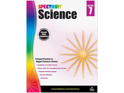 Spectrum® Science Workbook - Gr. 7 - US 7347