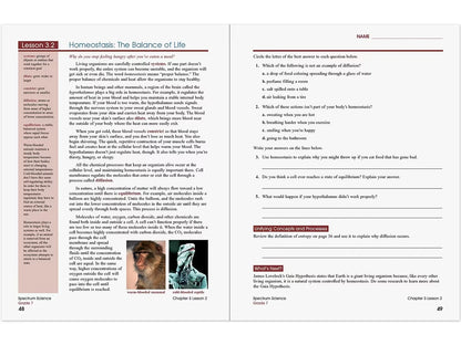 Spectrum® Science Workbook - Gr. 7 - US 7347