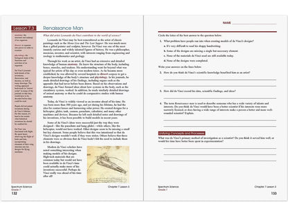 Spectrum® Science Workbook - Gr. 7 - US 7347