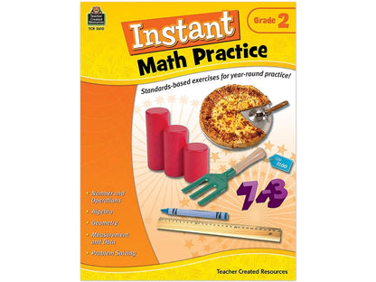 Instant Math Practice Workbook - Gr. 2 - US 3703
