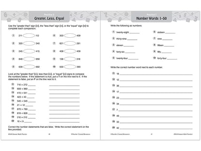 Instant Math Practice Workbook - Gr. 2 - US 3703