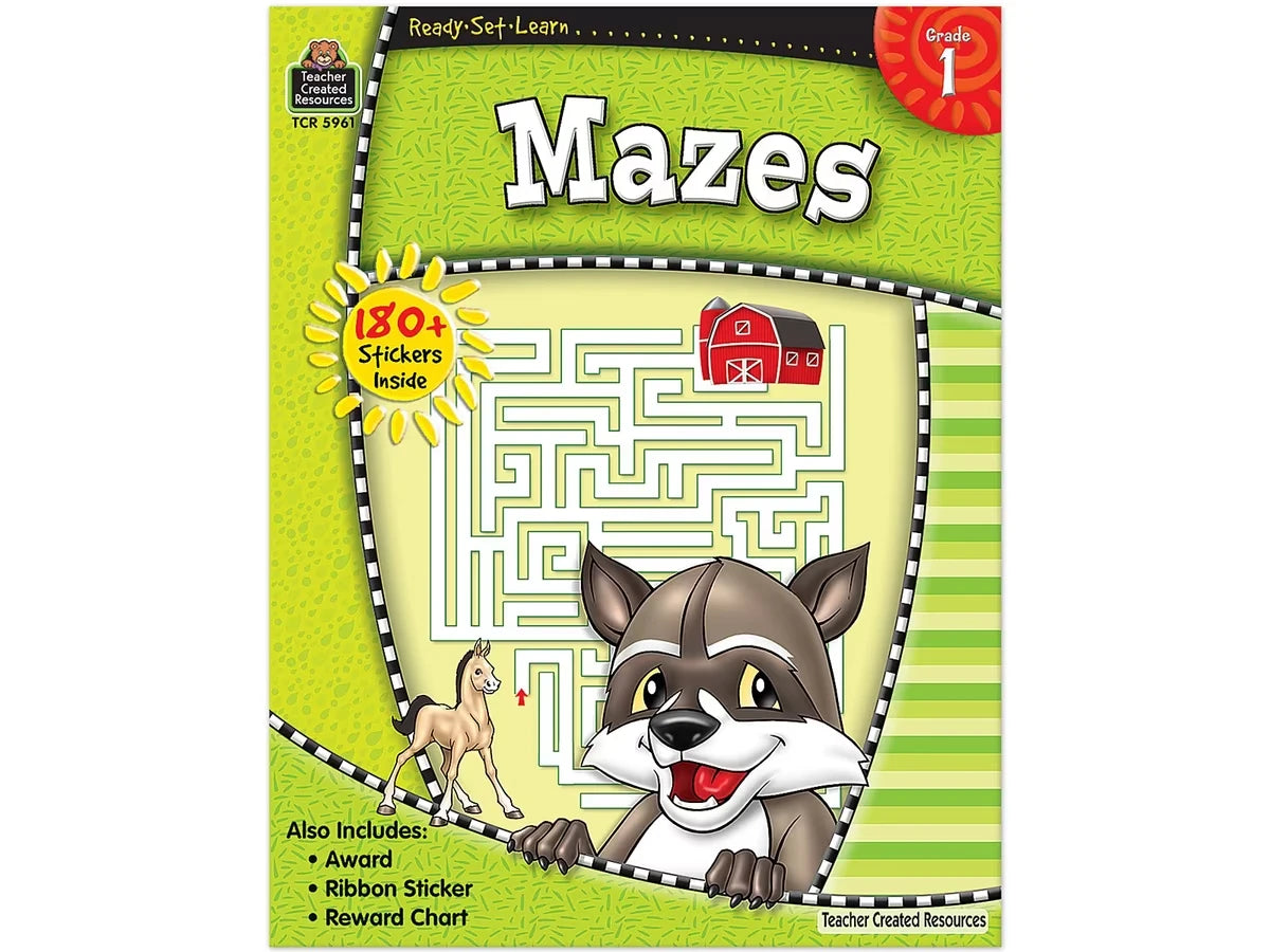 Mazes Workbook - Gr. 1 - US 5182