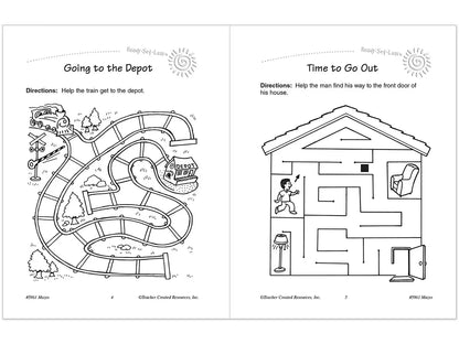Mazes Workbook - Gr. 1 - US 5182