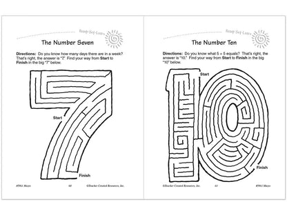 Mazes Workbook - Gr. 1 - US 5182