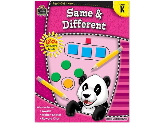 Same & Different Workbook - US 7914