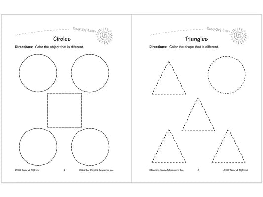 Same & Different Workbook - US 7914