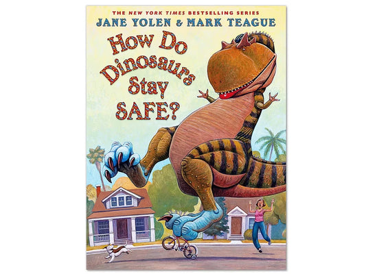 How Do Dinosaurs Stay Safe? Hardcover Book - US 1084