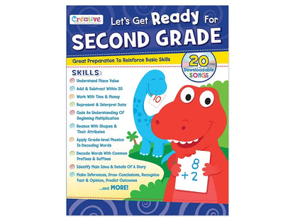 Let’s Get Ready for Second Grade Workbook - US 2168