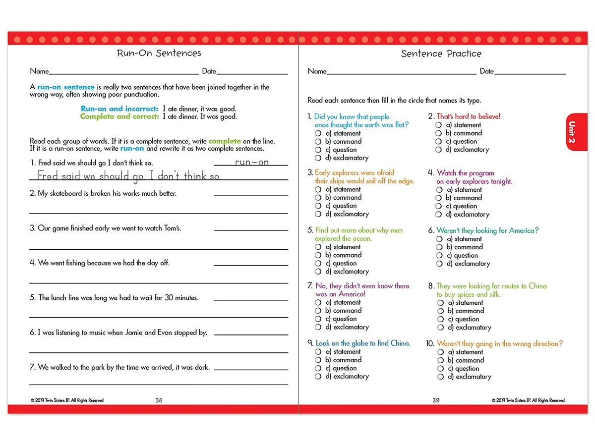 Let’s Get Ready for Third Grade Workbook - US 4365