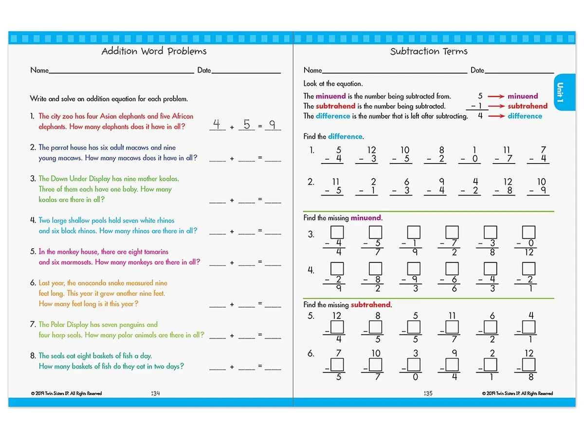 Let’s Get Ready for Third Grade Workbook - US 4365