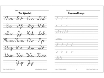 Cursive Writing Practice Workbook - US 1779