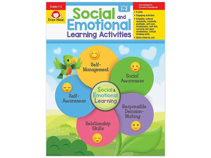 Social and Emotional Learning Activity Workbook - Gr. 1-2 - US 4744