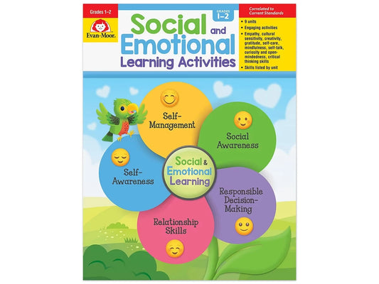 Social and Emotional Learning Activity Workbook - Gr. 1-2 - US 4744