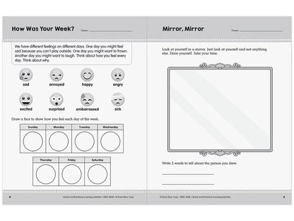 Social and Emotional Learning Activity Workbook - Gr. 1-2 - US 4744