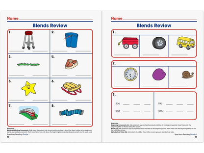 Spectrum® Reading Workbook - Gr. 1 - US 5889