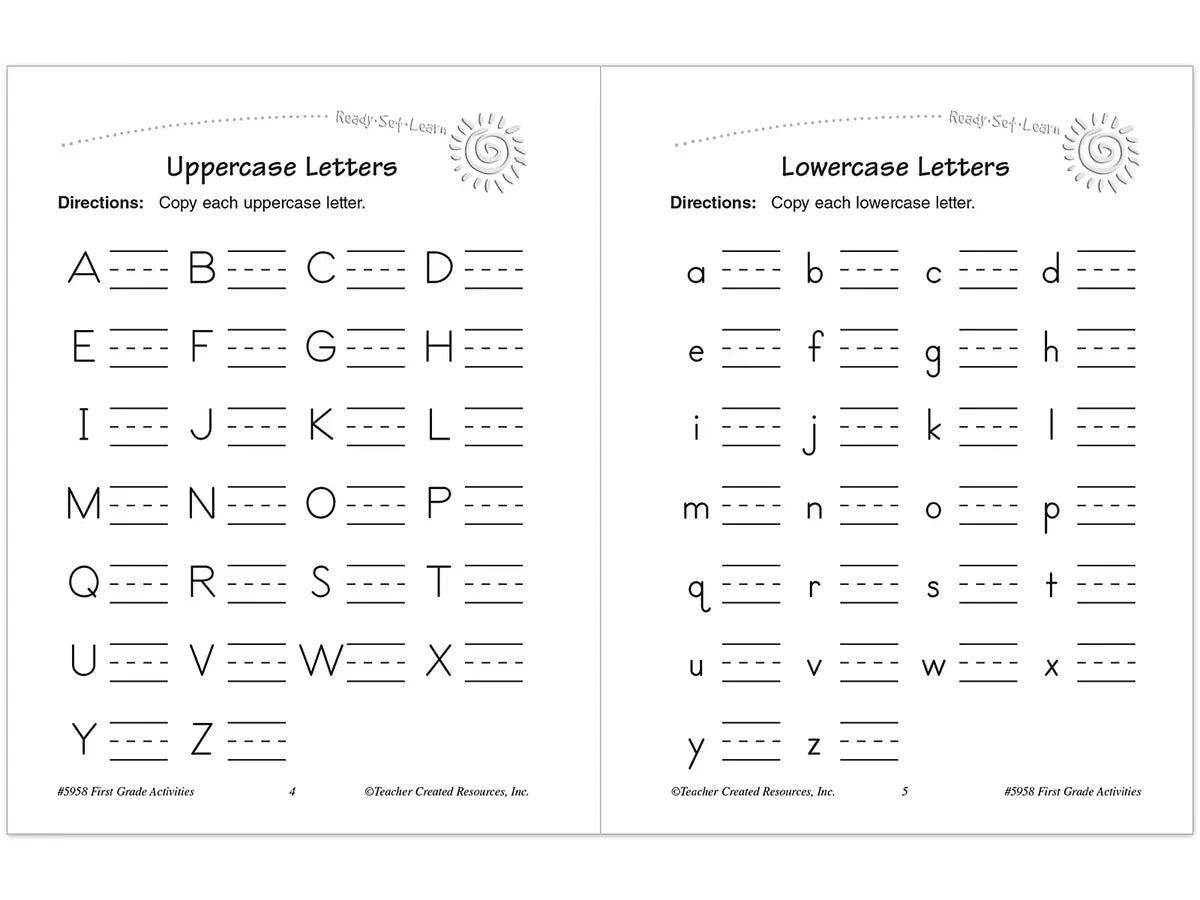 First-Grade Workbook - US 7617
