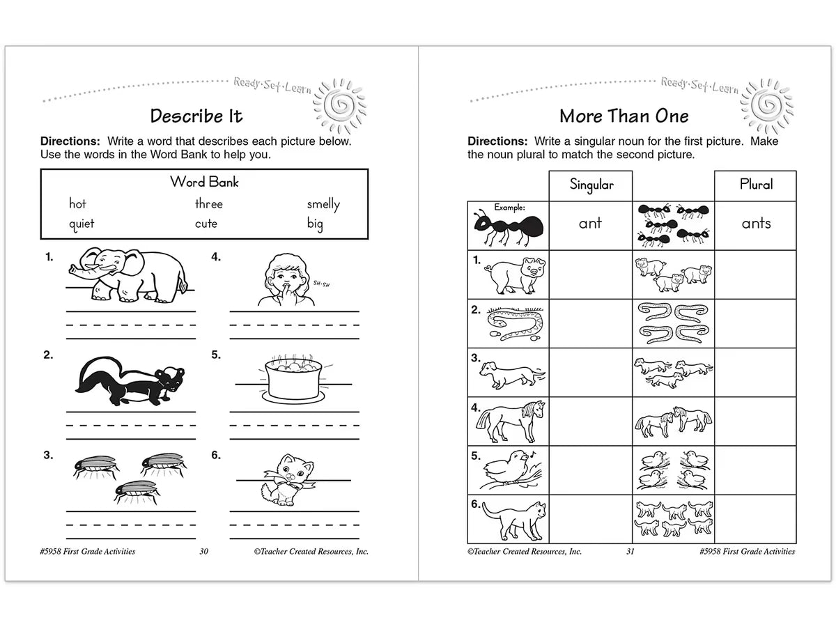 First-Grade Workbook - US 7617