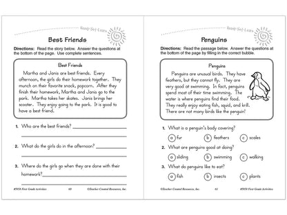 First-Grade Workbook - US 7617