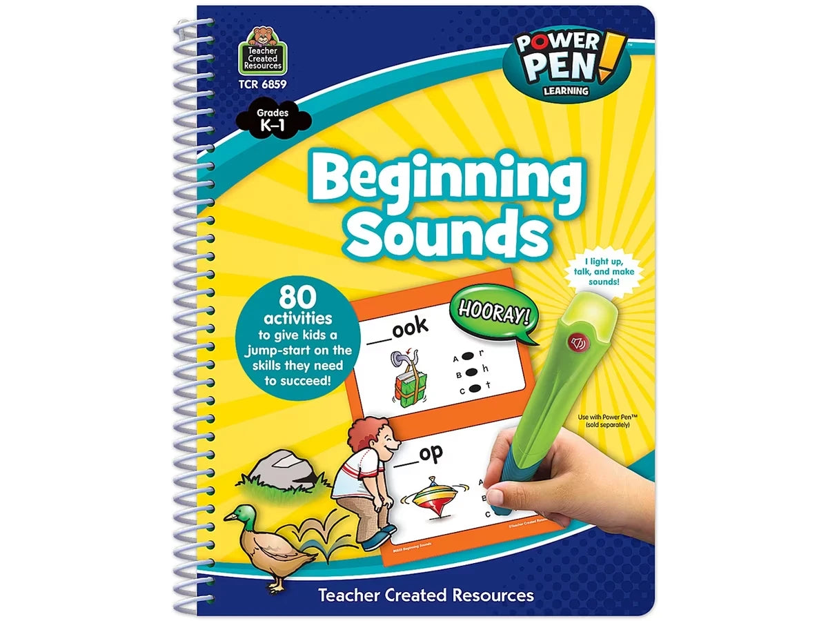 Power Pen!® Beginning Sounds Learning Book - US 8322