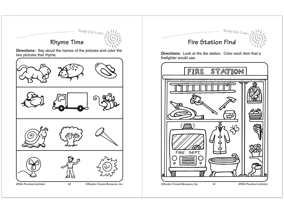 Preschool Workbook - US 2162