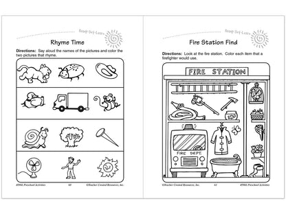 Preschool Workbook - US 2162
