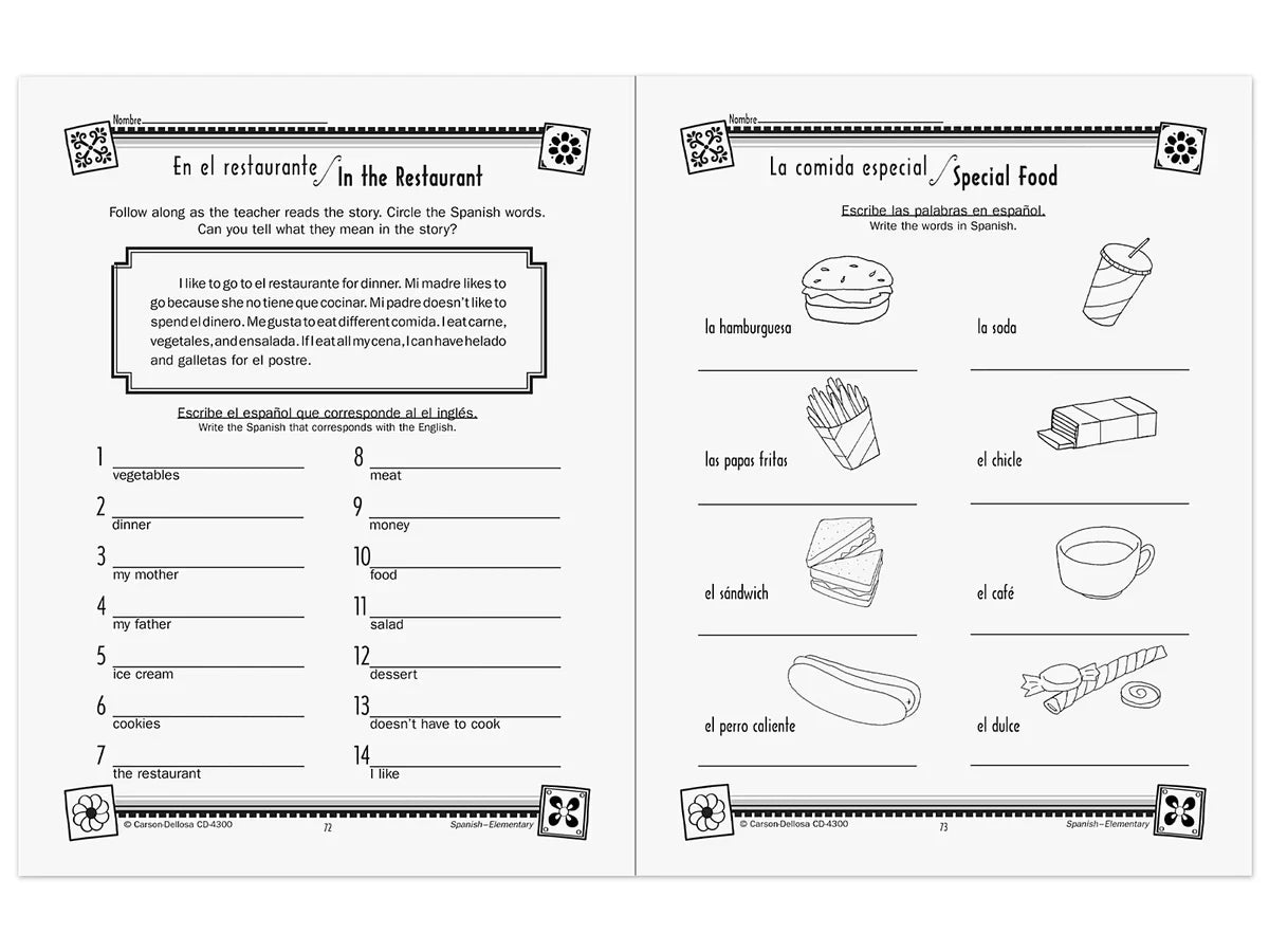 Spanish Skills for Success Workbook - US 6434