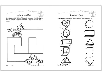 Preschool Fun Workbook - US 6376