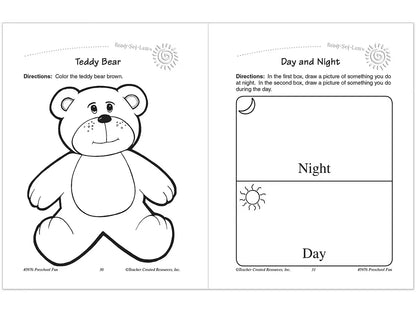 Preschool Fun Workbook - US 6376