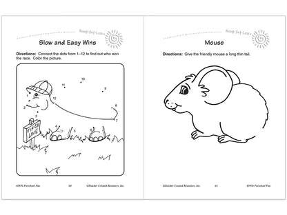 Preschool Fun Workbook - US 6376