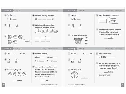 Daily Math Practice Workbook - Gr. 2 - US 9835