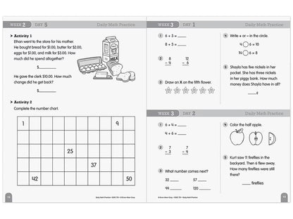 Daily Math Practice Workbook - Gr. 2 - US 9835